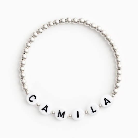 The Mini Sterling Silver with Spacers Bracelet