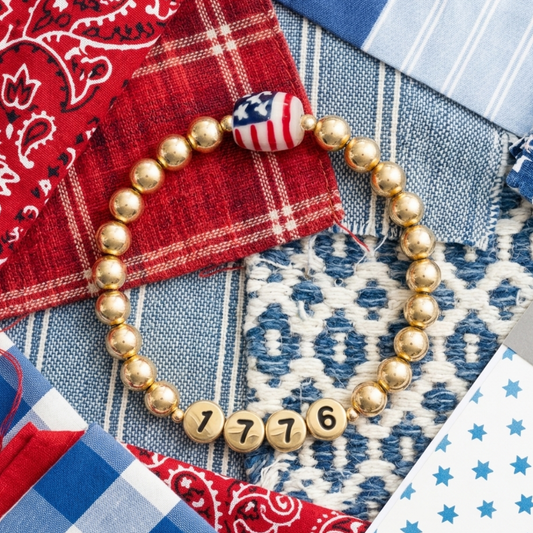 Old Glory (Gold) Bracelet