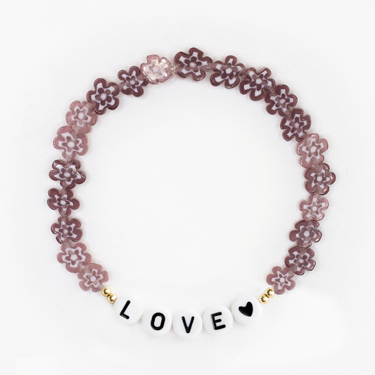 The Mauve Millefiori Bracelet