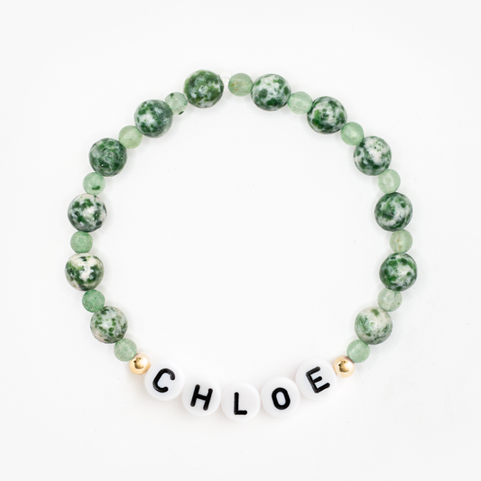 The Speckled Moss Bracelet