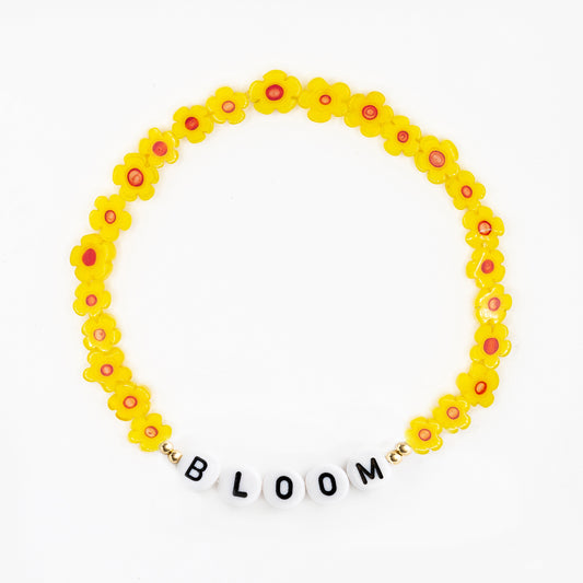 The Yellow Millefiori Bracelet