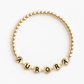 The Mini Gold with Spacers Bracelet