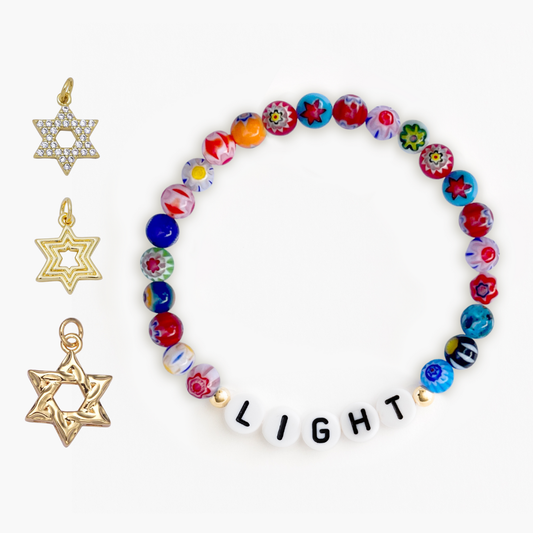 The Star of Millefiori Bracelet