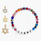 The Star of Millefiori Bracelet