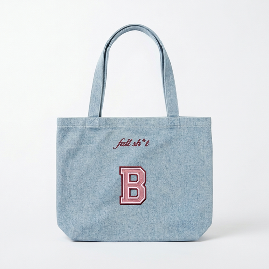 The Denim Varsity Carryall