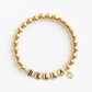 The MSPCA Gold with Gold End Beads