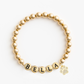 The MSPCA Gold with Gold End Beads