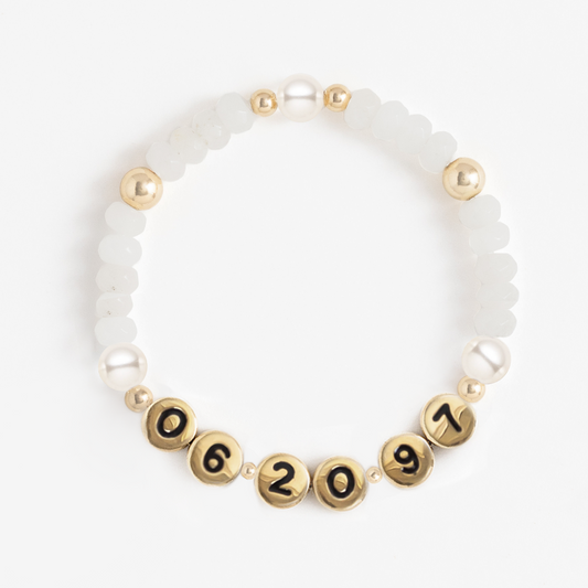 The June Bracelet (Pearl)