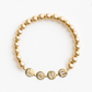 The Gold with Gold Spacers Bracelet