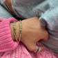 The Mini Gold with End Beads Bracelet