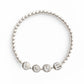 The Mini Sterling Silver with Spacers Bracelet