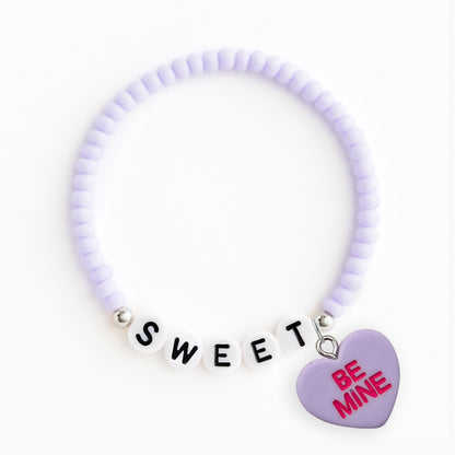 The Sweetheart Bracelet (Purple)