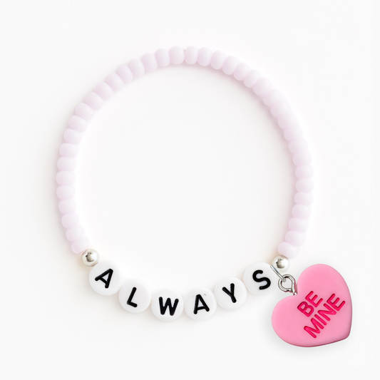 The Sweetheart Bracelet (Pink)