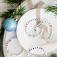 The White Marble with Spacers Bracelet