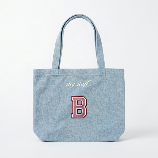 The Denim Varsity Carryall