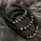 Black Onyx with Spacers